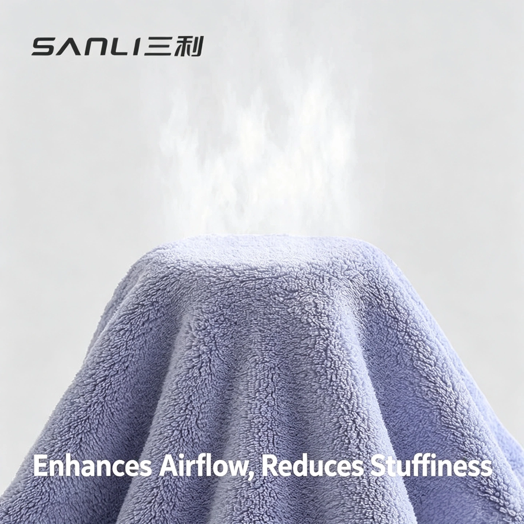 Sanli 7A Antibacterial Sports Towel, Quick‑Dry Absorbent Fitness Towel 30×100cm for Gym Workout Running