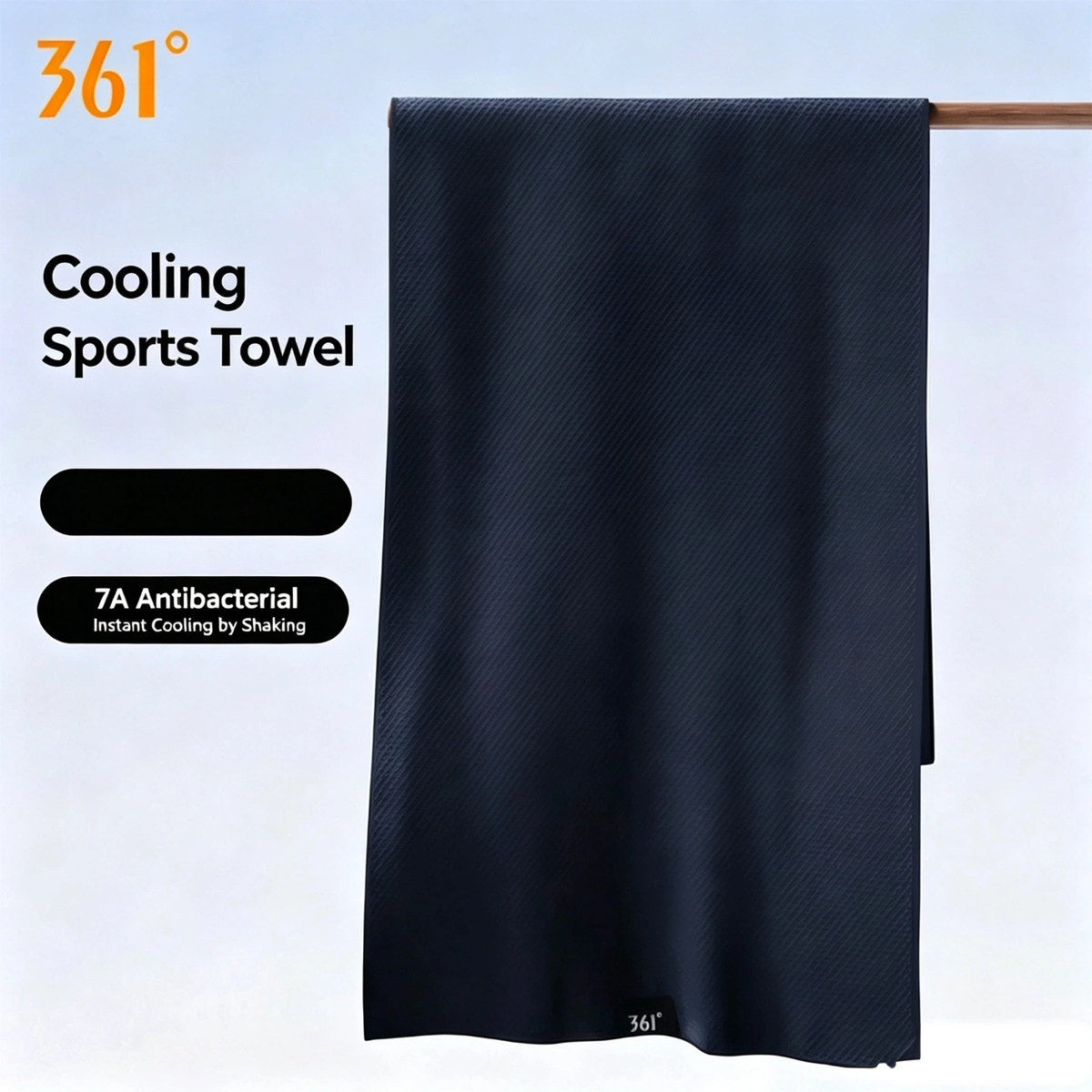 361° Cooling Sports Towel, 7A Antibacterial Quick‑Dry Sweat Towel for Swimming Running Fitness Cycling`