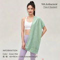 SANLI SPORT Gym Towel, 10A Antibacterial Class A, Quick-Dry Sweat Absorbent, Soft Extended Sports Towel for Yoga, Gym, Running, Hiking & Fitness