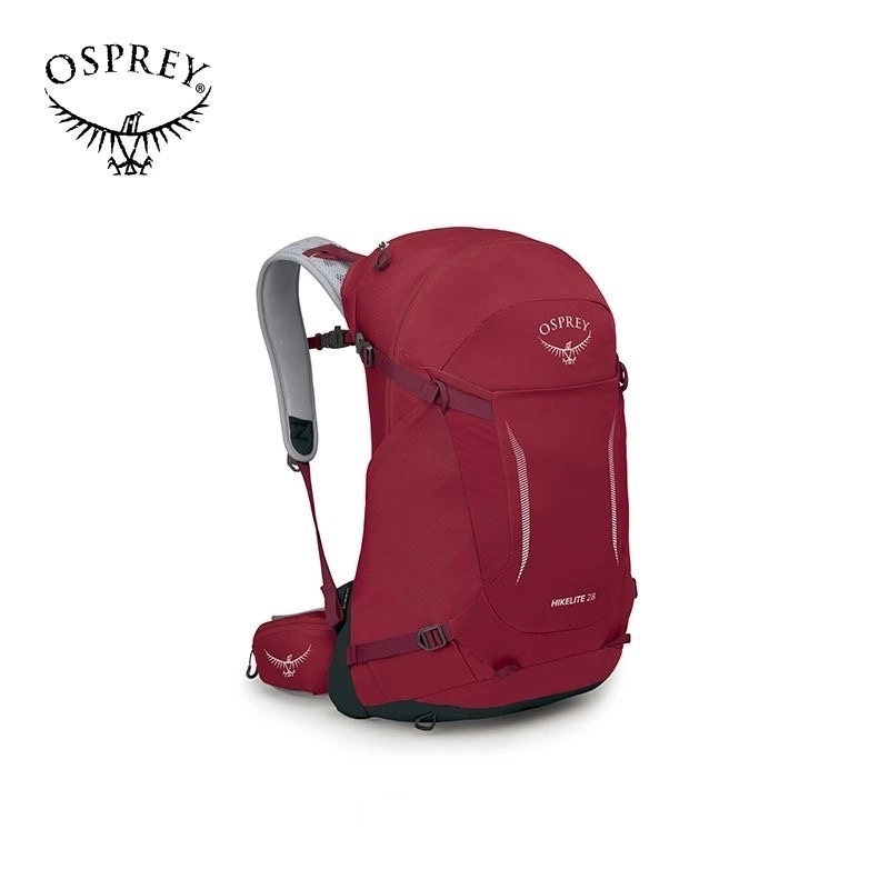 Osprey Hikelite 28L Backpack | Lightweight Daypack with Rain Cover for Day Hiking Outdoor Travel