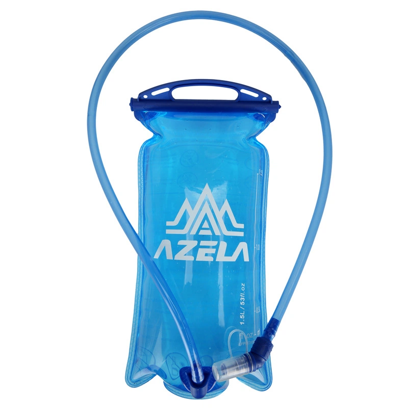 AZELA 1.5L Hydration Bladder, BPA-Free Water Reservoir with Leakproof Bite Valve Tube for Hiking Backpack Cycling Camping