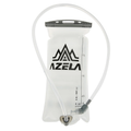 AZELA 2L Hydration Bladder, BPA-Free Water Reservoir with Leakproof Bite Valve Tube for Hiking Backpack Cycling Camping