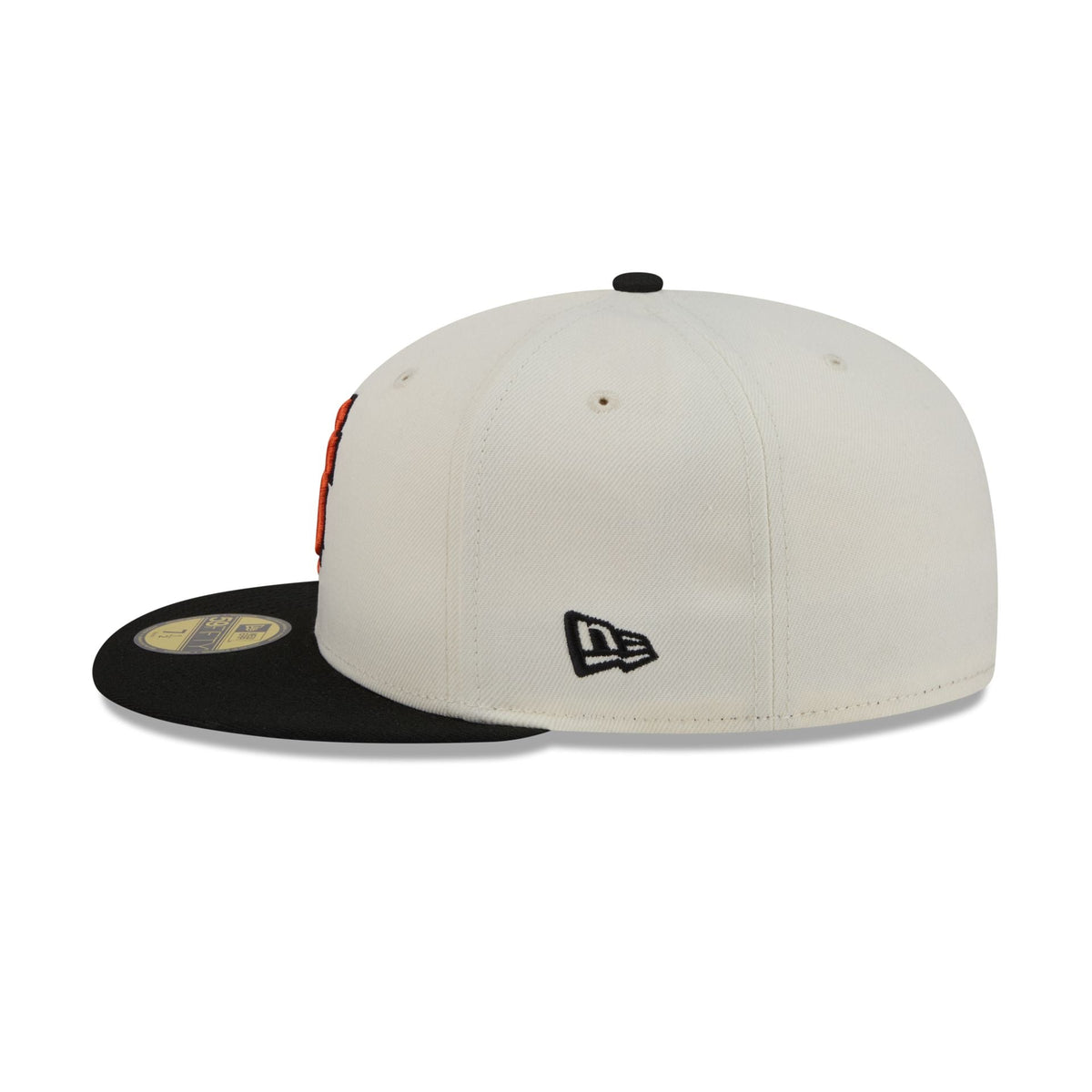 San Francisco Giants Chrome White Basic 59FIFTY Fitted Hat